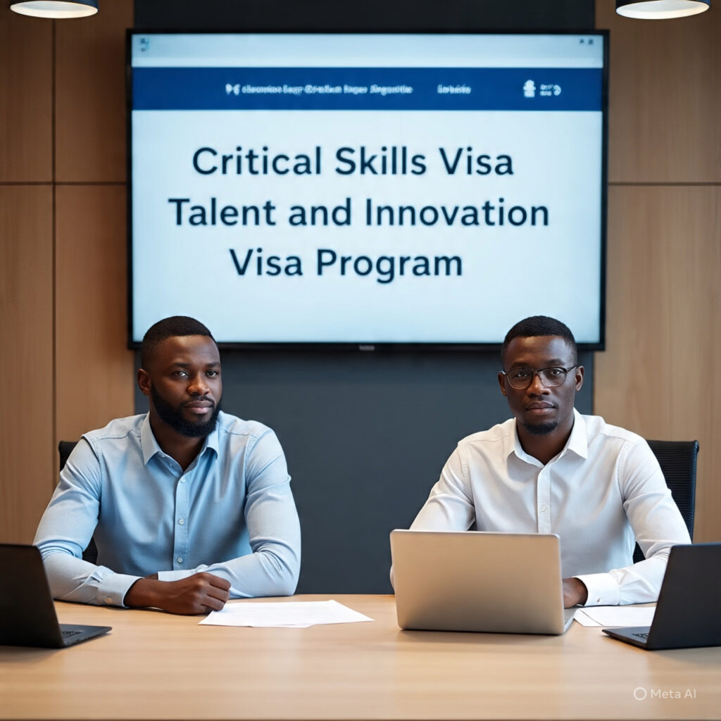 South Africa Critical Skills Visa, Nigeria Talent and Innovation Visa, skilled migration Africa, healthcare workforce South Africa, health workforce shortages, foreign-trained doctors South Africa, migration health policy, visa programs for professionals, talent attraction Africa, health sector innovation Nigeria, migration and healthcare, skilled professionals migration, diaspora return programs, telemedicine innovation Nigeria, healthcare integration migrants, family reunification visas, visa policy comparison Africa, labor migration policy South Africa, innovation visas Nigeria, health workforce development, migration health research, African migration policies, health system strengthening, skilled migrant retention, professional integration programs, mentorship programs for migrants, visa application process Africa, critical skills occupations South Africa, technology and healthcare Nigeria, migration policy recommendations, African health workforce gaps, international skilled migration
