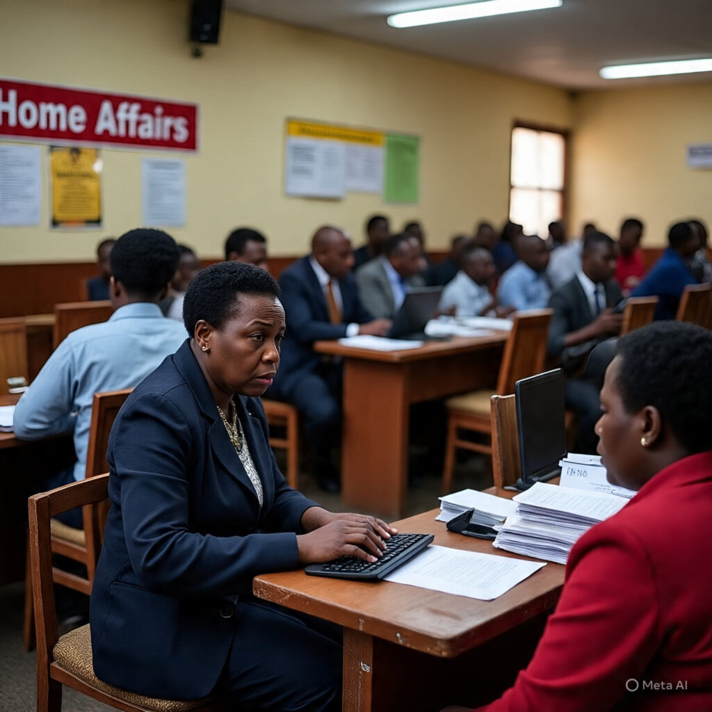 Home Affairs backlogs, DHA delays, asylum seeker permits, special permit program, Zimbabwe Exemption Permit, ZEP extensions, Lesotho Exemption Permit, irregular migration South Africa, migrant health, migration health inequities, public health South Africa, refugee reception offices, asylum application delays, digital transformation DHA, immigration administration, migrant access to healthcare, South Africa migration policy, legal status uncertainty, undocumented migrants, community health initiatives, mental health migrants, administrative inefficiency, South Africa visa backlogs, DHA service delivery, capacity building DHA, migration policy gaps, integration of migrants, South African government immigration, NGO migrant support, vulnerable populations South Africa, intersectional migration health.