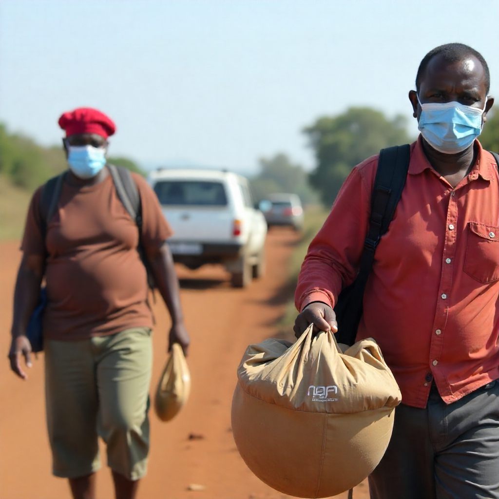 COVID-19, border closures, South Africa, Zimbabwe, informal cross-border traders, ICBT, migration health, women traders, livelihood impact, economic vulnerability, informal trade, Musina, Beitbridge, gender-based violence, undocumented migrants, public health policy, COVID-19 pandemic, trade disruption, cross-border trade, food security, health risks, transport brokers, informal routes, pandemic response, social protection, policy gaps, digital adaptation, peer support networks, HIV, TB, pandemic preparedness, migration policy, small-trader corridor, health outreach, migrant communities, economic resilience, human rights, informal economy, COVID-19 lockdown, cross-border mobility, livelihood precarity, intersectional vulnerabilities, South African policy, Zimbabwean traders, border management, public health surveillance, economic loss, NGO advocacy, civil society support, pandemic mitigation.