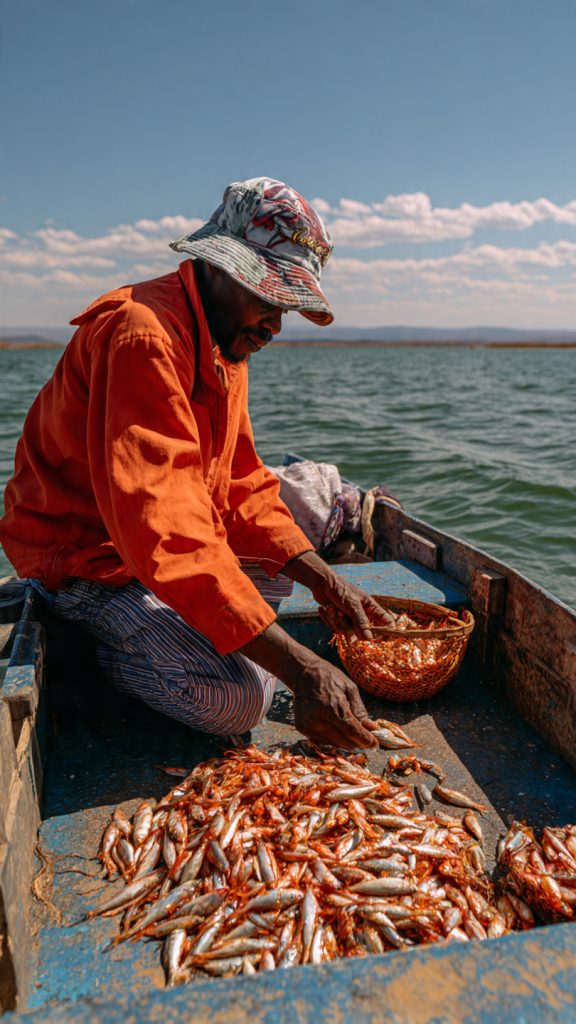 labor migration, Southern Africa, kapenta, dried fish trade, Lake Kariba, informal food systems, food security, nutrition security, migrant health, public health, urban health, cross-border trade, informal economy, migrant diets, affordable protein, food systems, migration and health, migration policy, health policy, National Health Insurance South Africa, primary health care access, undocumented migrants, healthcare access barriers, xenophobia, gender and migration, women traders, intersectionality, occupational health risks, food safety, environmental health, informal markets, spaza shops, street vendors, Johannesburg inner city, Cape Town townships, eThekwini informal trade, Gqeberha markets, urban poverty, social networks, remittances and food, circular migration, Southern African Development Community (SADC), regional food systems, NGO interventions, community-led health programs, mobile clinics, policy gaps, governance silos, migrant-inclusive policies, nutrition policy, urban food governance, livelihoods, resilience, public health equity